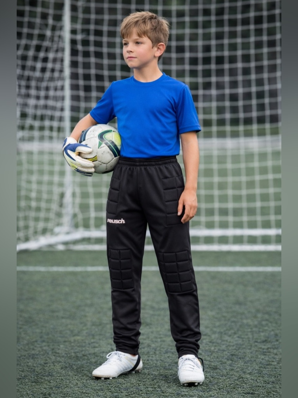 Reusch Goalkeeper Pants‎ Womens YS Black Padded Soccer GK NWT